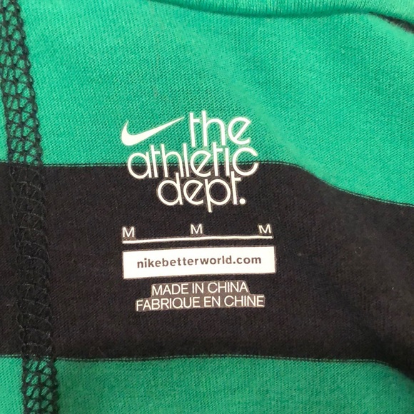 Nike Athletic Dept. Striped Hooded Top Medium - Picture 3 of 7
